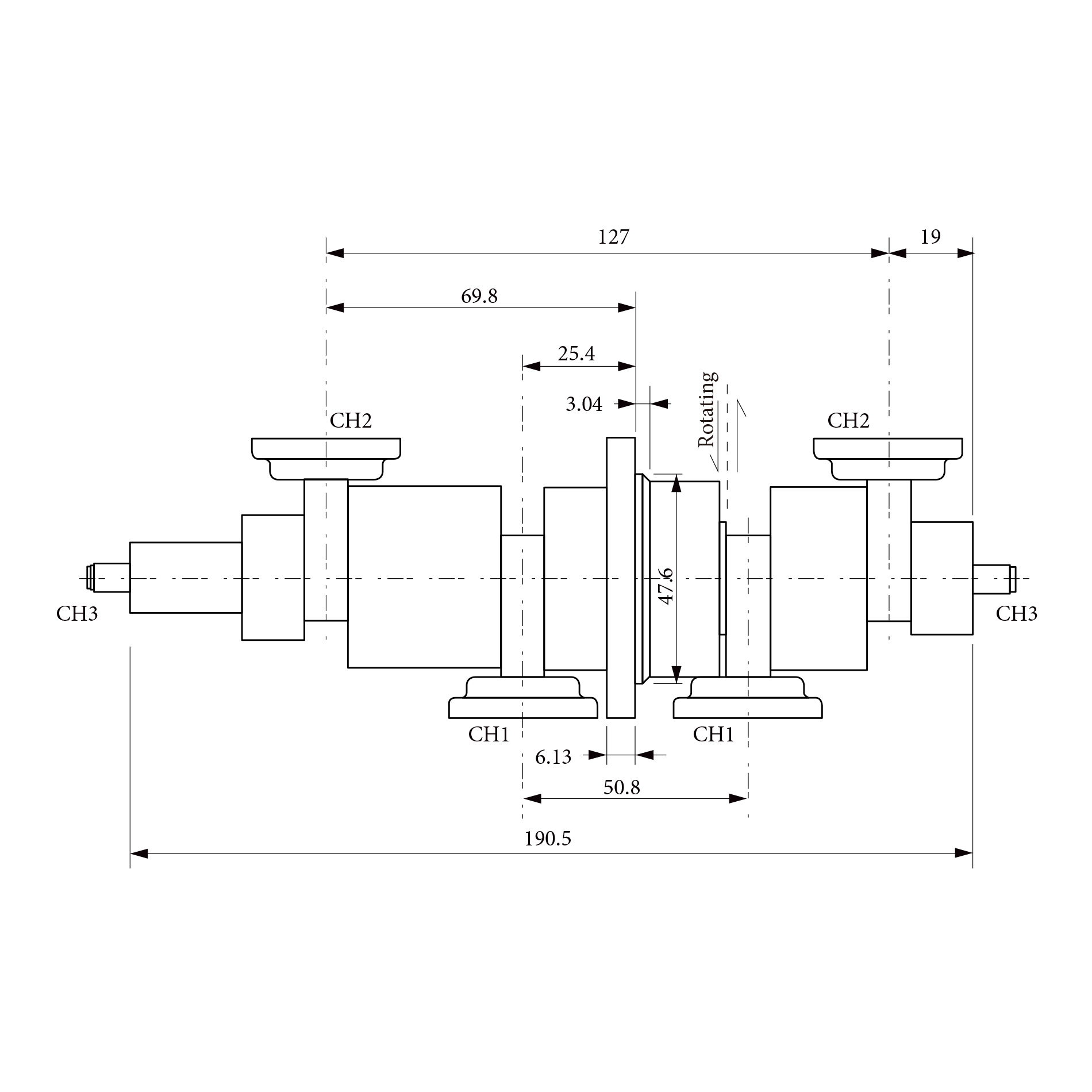 ·תŦRJ153187 1CH 2CH 3CHΪ5.4 ~5.9 GHz WR 187 Flange